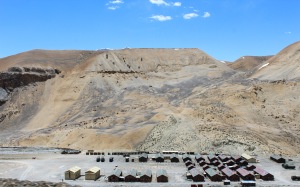 One of the Army basecamps